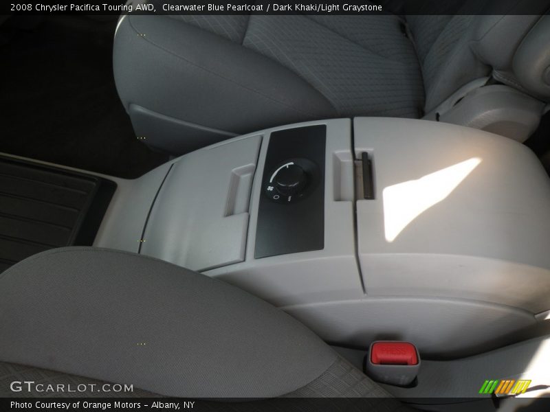 Clearwater Blue Pearlcoat / Dark Khaki/Light Graystone 2008 Chrysler Pacifica Touring AWD