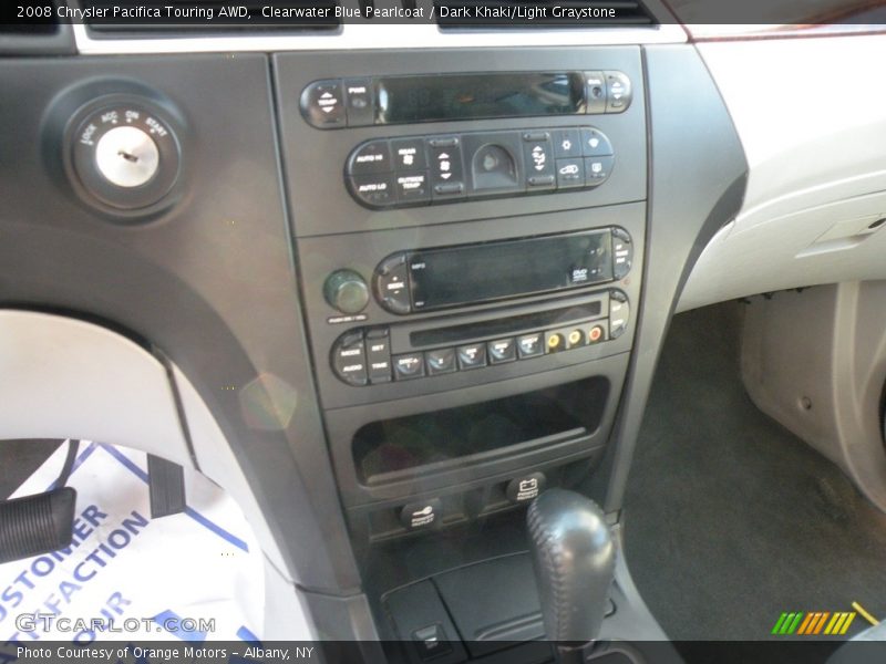 Clearwater Blue Pearlcoat / Dark Khaki/Light Graystone 2008 Chrysler Pacifica Touring AWD