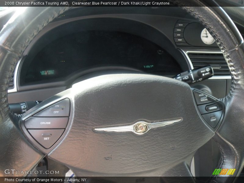 Clearwater Blue Pearlcoat / Dark Khaki/Light Graystone 2008 Chrysler Pacifica Touring AWD
