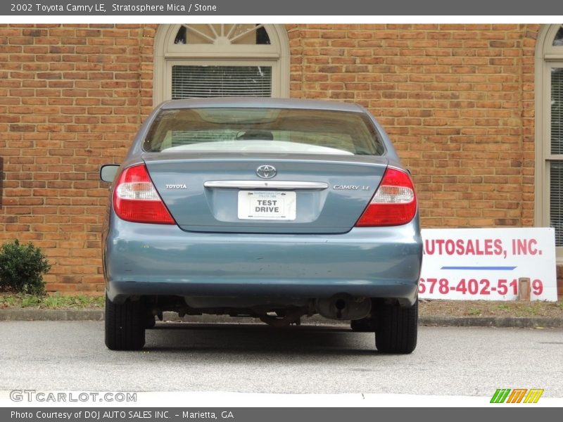 Stratosphere Mica / Stone 2002 Toyota Camry LE