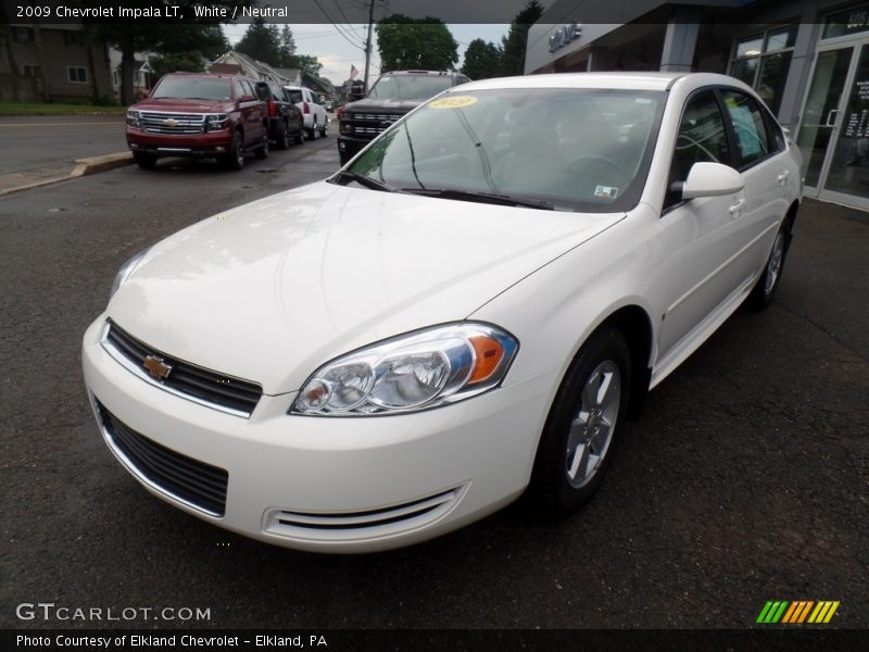 White / Neutral 2009 Chevrolet Impala LT