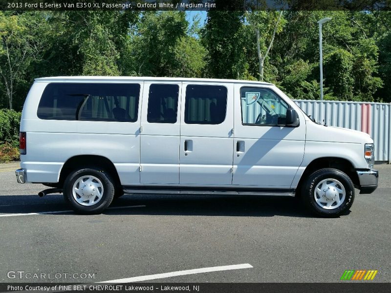 Oxford White / Medium Flint 2013 Ford E Series Van E350 XL Passenger