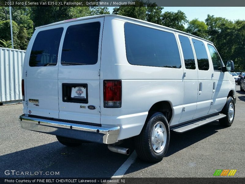 Oxford White / Medium Flint 2013 Ford E Series Van E350 XL Passenger