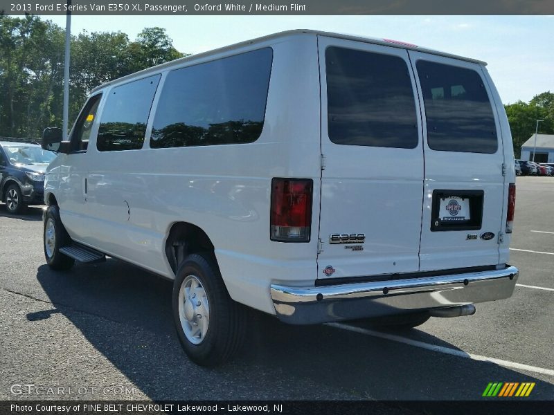 Oxford White / Medium Flint 2013 Ford E Series Van E350 XL Passenger