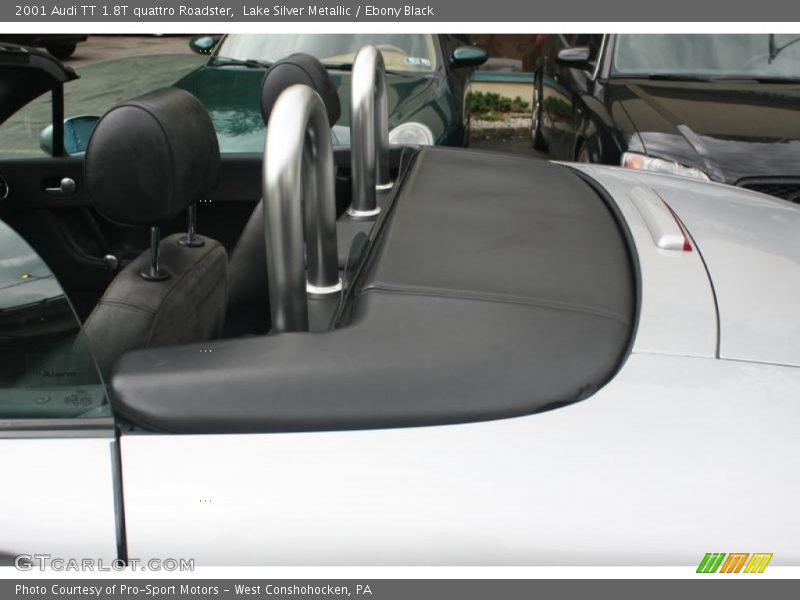 Lake Silver Metallic / Ebony Black 2001 Audi TT 1.8T quattro Roadster