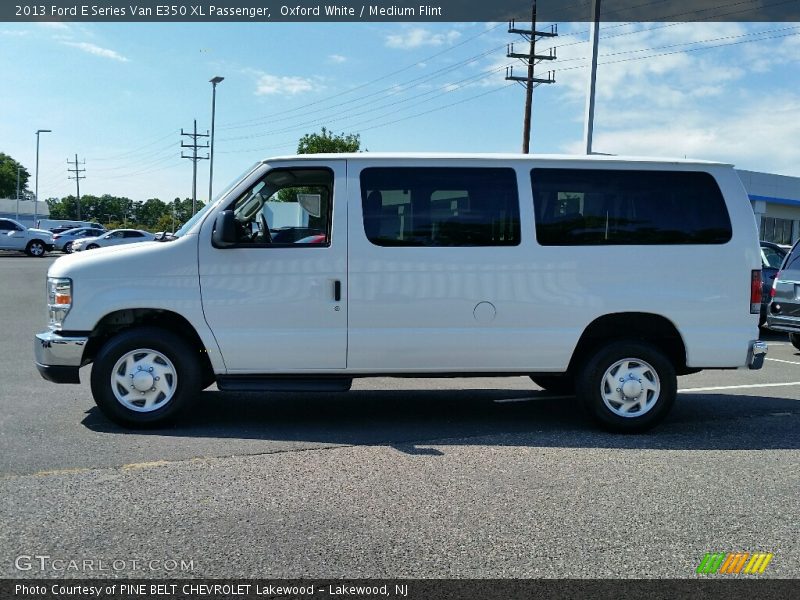 Oxford White / Medium Flint 2013 Ford E Series Van E350 XL Passenger