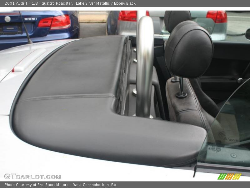 Lake Silver Metallic / Ebony Black 2001 Audi TT 1.8T quattro Roadster