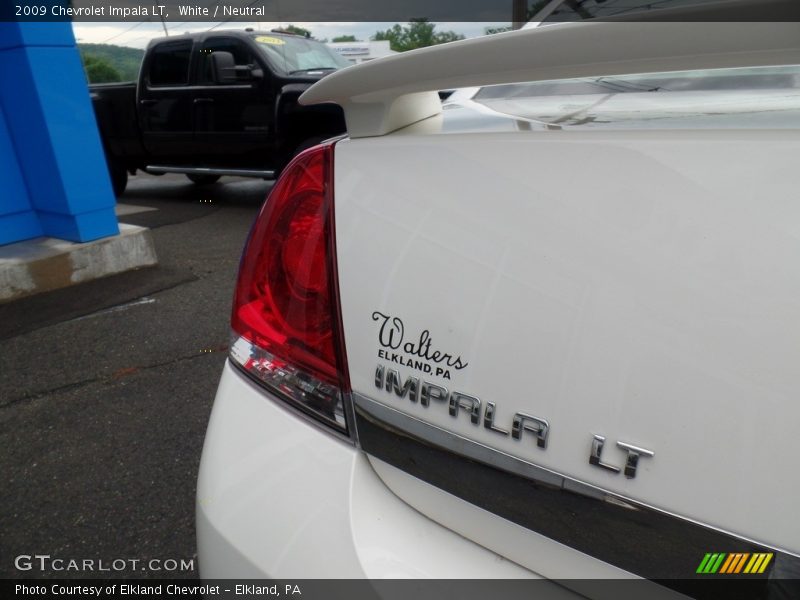 White / Neutral 2009 Chevrolet Impala LT
