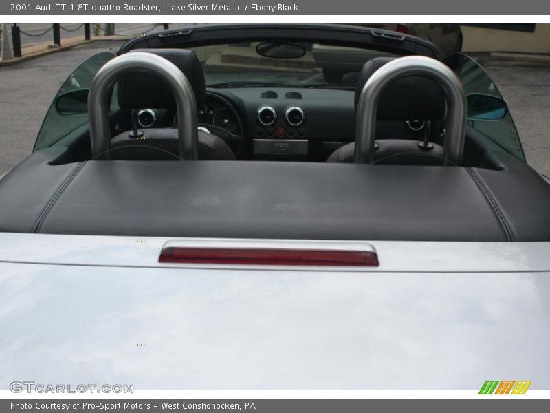 Lake Silver Metallic / Ebony Black 2001 Audi TT 1.8T quattro Roadster