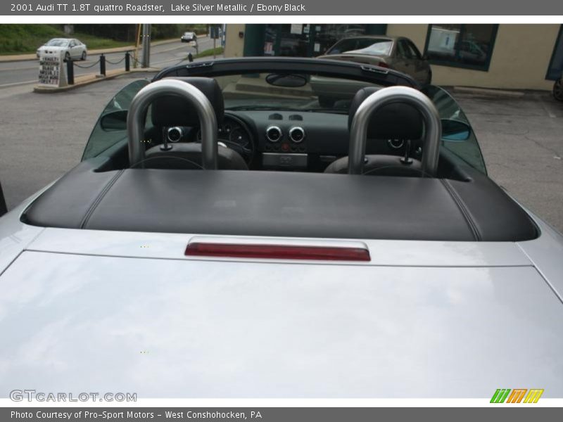 Lake Silver Metallic / Ebony Black 2001 Audi TT 1.8T quattro Roadster