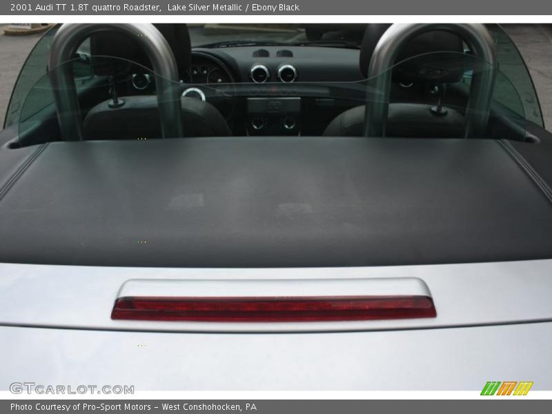 Lake Silver Metallic / Ebony Black 2001 Audi TT 1.8T quattro Roadster