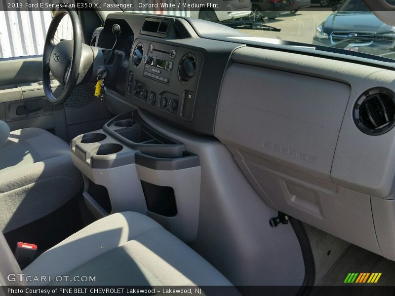 Oxford White / Medium Flint 2013 Ford E Series Van E350 XL Passenger