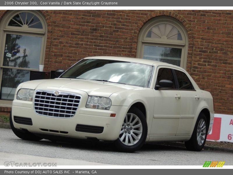 Cool Vanilla / Dark Slate Gray/Light Graystone 2006 Chrysler 300