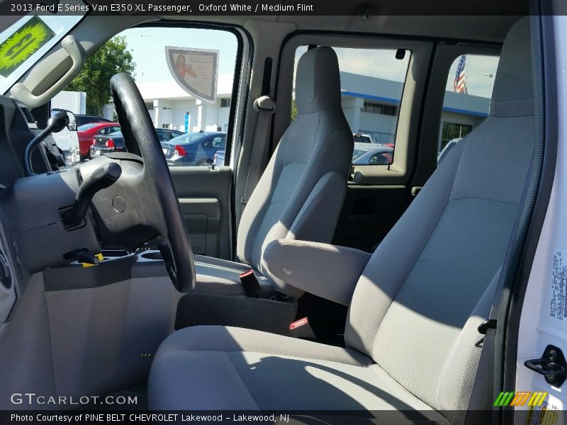 Oxford White / Medium Flint 2013 Ford E Series Van E350 XL Passenger