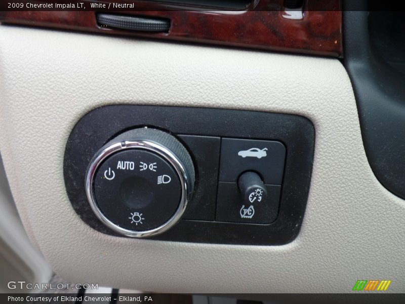 White / Neutral 2009 Chevrolet Impala LT