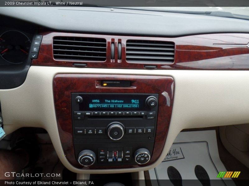 White / Neutral 2009 Chevrolet Impala LT