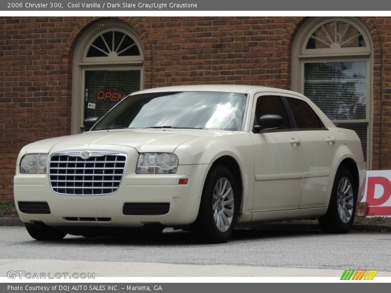 Cool Vanilla / Dark Slate Gray/Light Graystone 2006 Chrysler 300