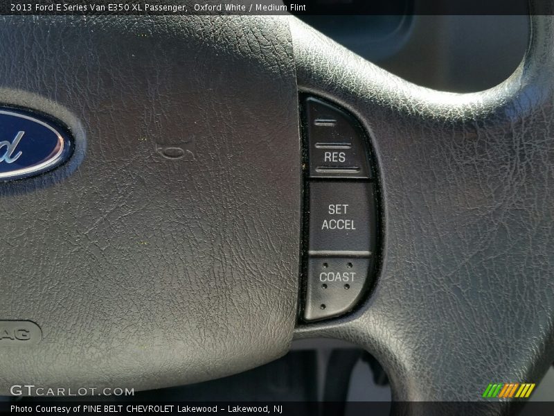 Oxford White / Medium Flint 2013 Ford E Series Van E350 XL Passenger