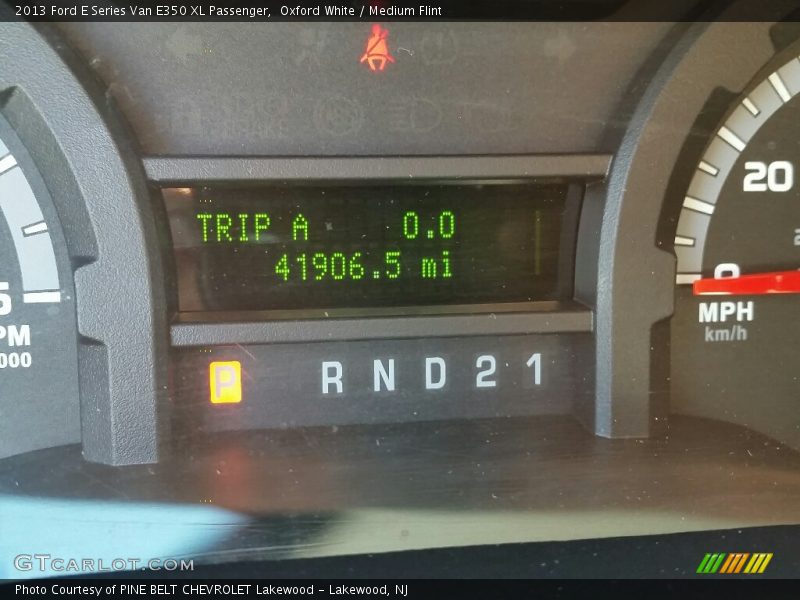 Oxford White / Medium Flint 2013 Ford E Series Van E350 XL Passenger