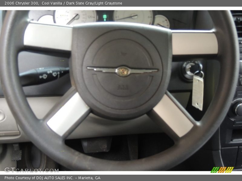 Cool Vanilla / Dark Slate Gray/Light Graystone 2006 Chrysler 300
