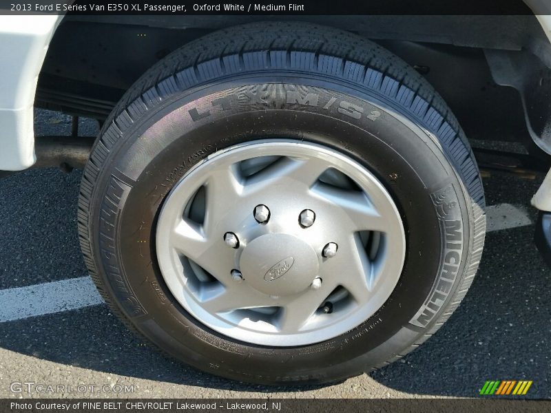 Oxford White / Medium Flint 2013 Ford E Series Van E350 XL Passenger