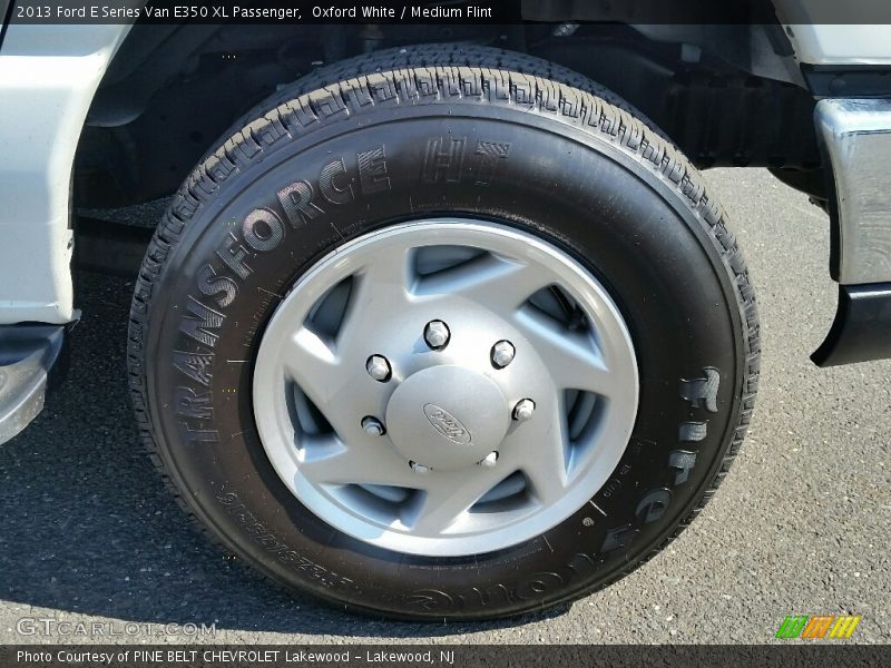Oxford White / Medium Flint 2013 Ford E Series Van E350 XL Passenger