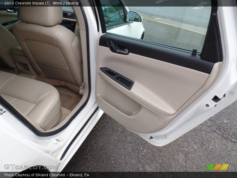 White / Neutral 2009 Chevrolet Impala LT