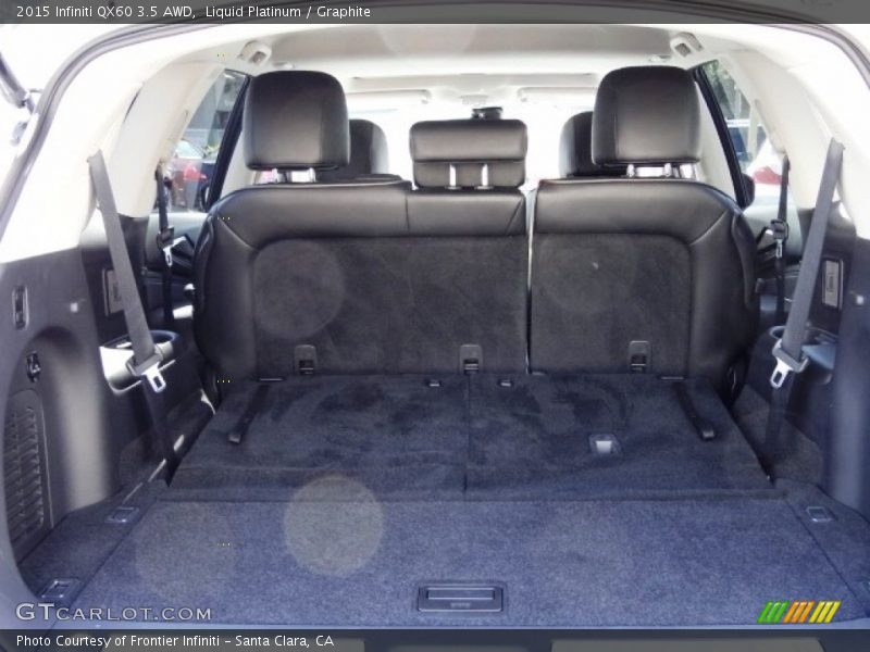 Liquid Platinum / Graphite 2015 Infiniti QX60 3.5 AWD
