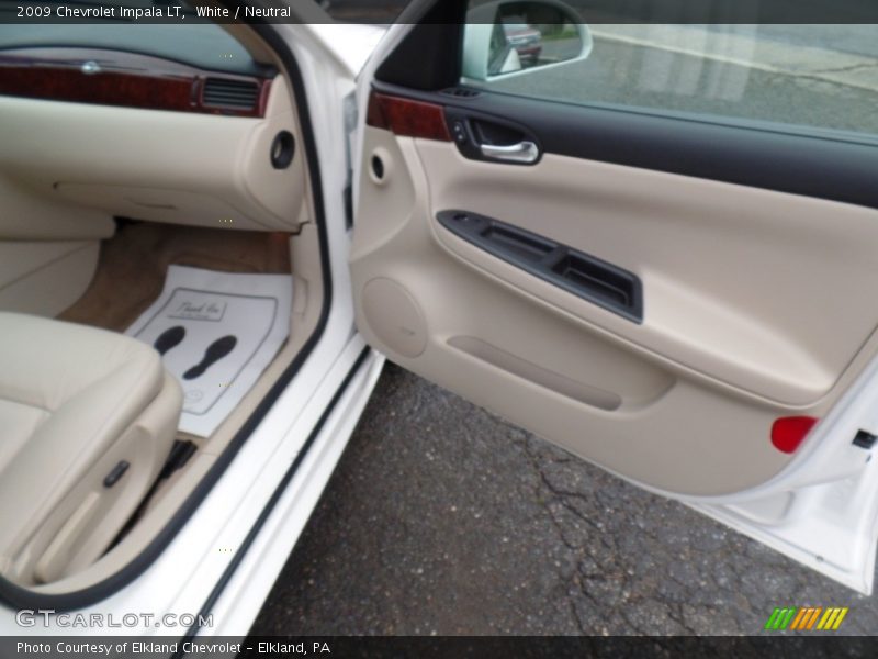 White / Neutral 2009 Chevrolet Impala LT