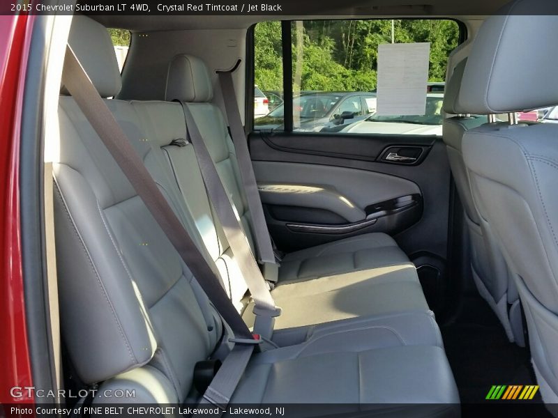 Crystal Red Tintcoat / Jet Black 2015 Chevrolet Suburban LT 4WD