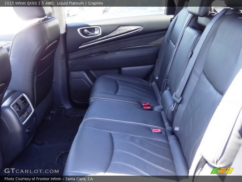 Liquid Platinum / Graphite 2015 Infiniti QX60 3.5 AWD