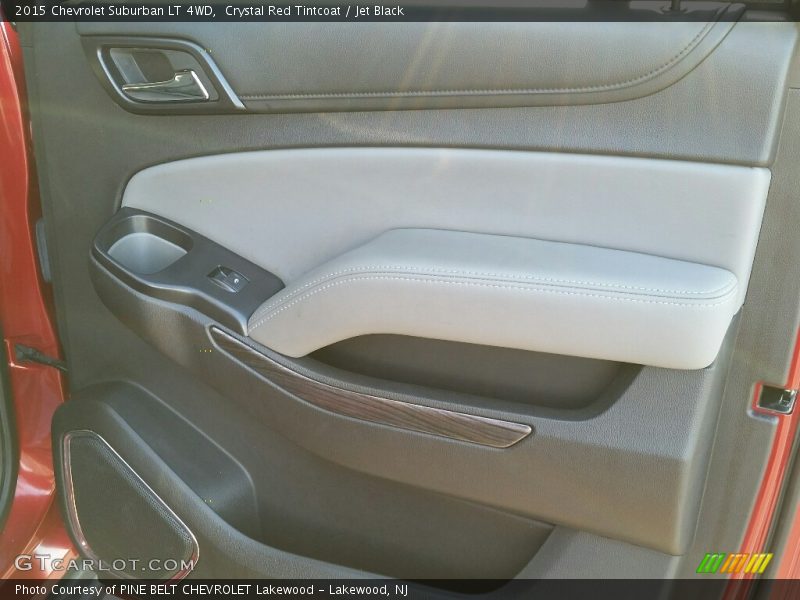 Crystal Red Tintcoat / Jet Black 2015 Chevrolet Suburban LT 4WD