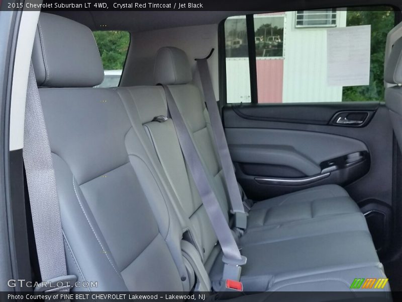 Crystal Red Tintcoat / Jet Black 2015 Chevrolet Suburban LT 4WD