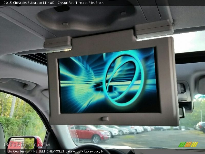 Crystal Red Tintcoat / Jet Black 2015 Chevrolet Suburban LT 4WD