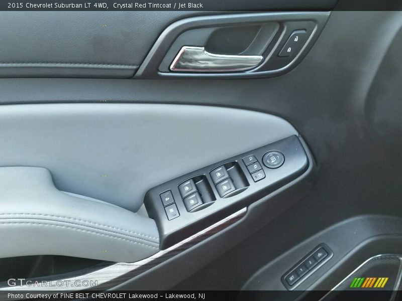 Crystal Red Tintcoat / Jet Black 2015 Chevrolet Suburban LT 4WD