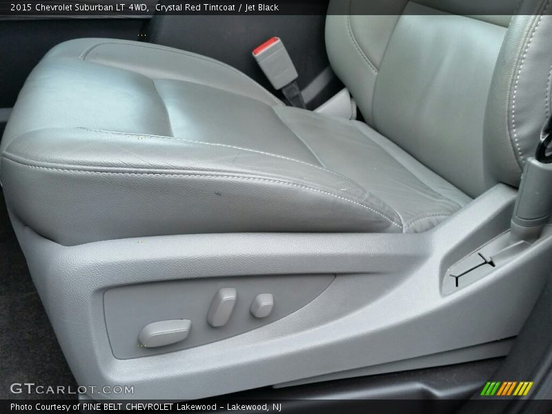 Crystal Red Tintcoat / Jet Black 2015 Chevrolet Suburban LT 4WD