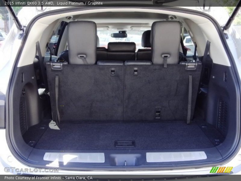 Liquid Platinum / Graphite 2015 Infiniti QX60 3.5 AWD