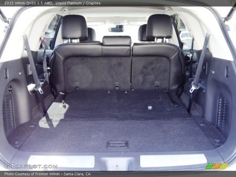 Liquid Platinum / Graphite 2015 Infiniti QX60 3.5 AWD