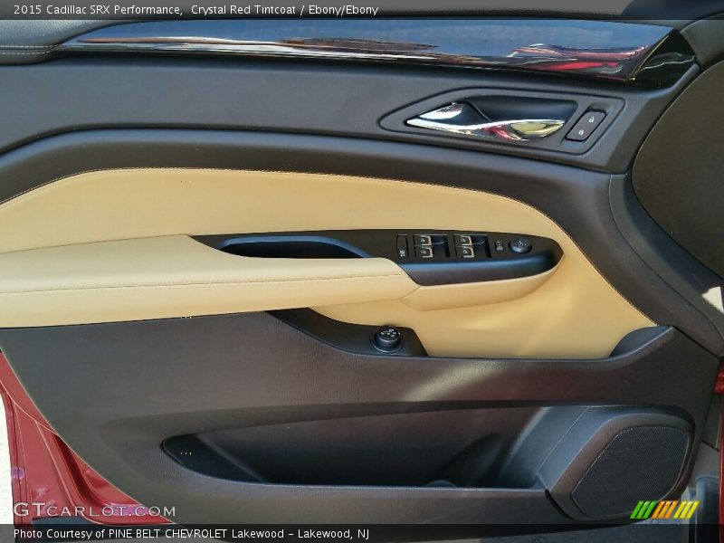 Crystal Red Tintcoat / Ebony/Ebony 2015 Cadillac SRX Performance