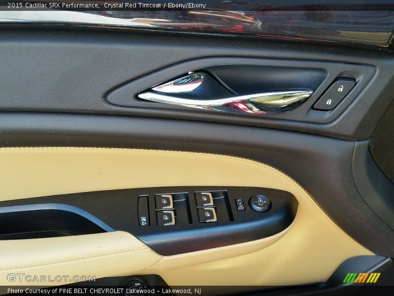 Crystal Red Tintcoat / Ebony/Ebony 2015 Cadillac SRX Performance