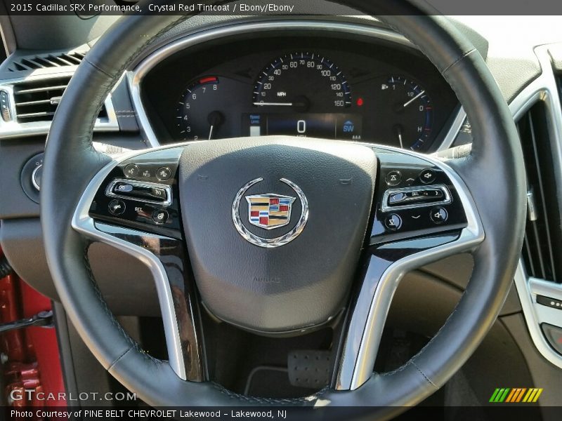 Crystal Red Tintcoat / Ebony/Ebony 2015 Cadillac SRX Performance