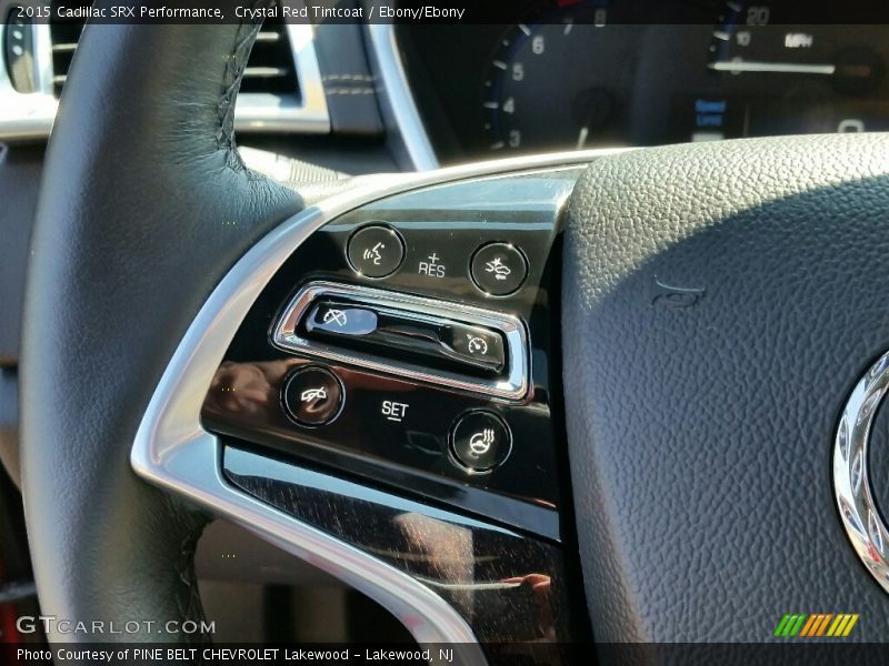 Crystal Red Tintcoat / Ebony/Ebony 2015 Cadillac SRX Performance