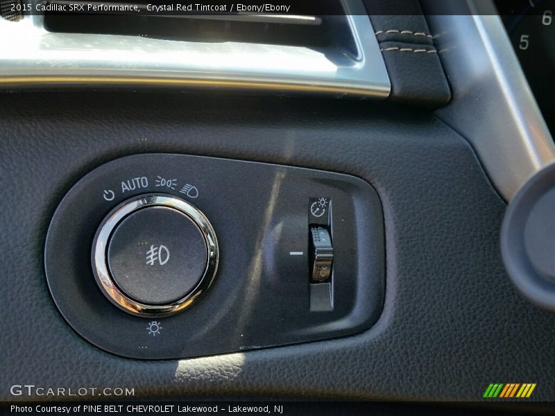 Crystal Red Tintcoat / Ebony/Ebony 2015 Cadillac SRX Performance