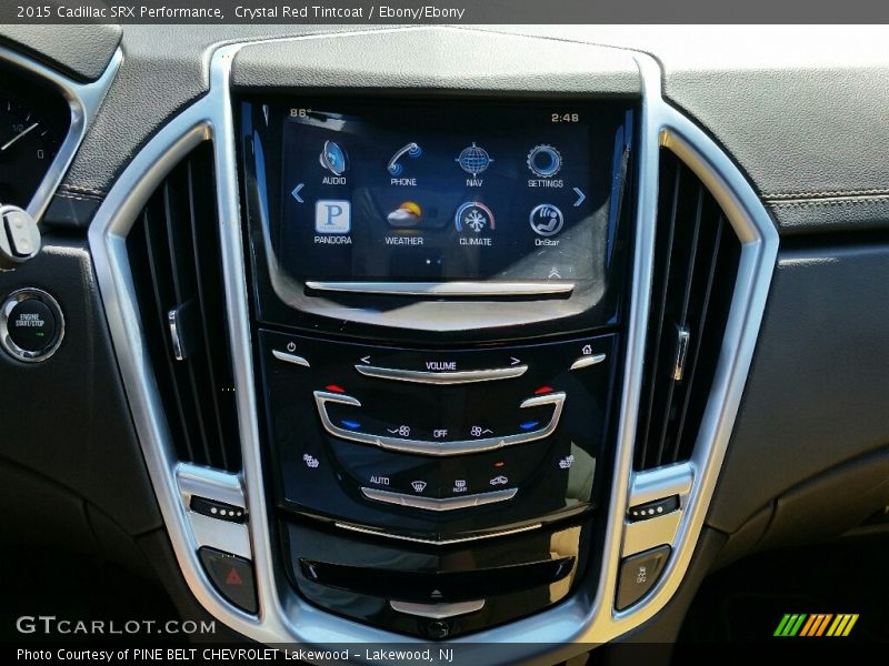 Crystal Red Tintcoat / Ebony/Ebony 2015 Cadillac SRX Performance
