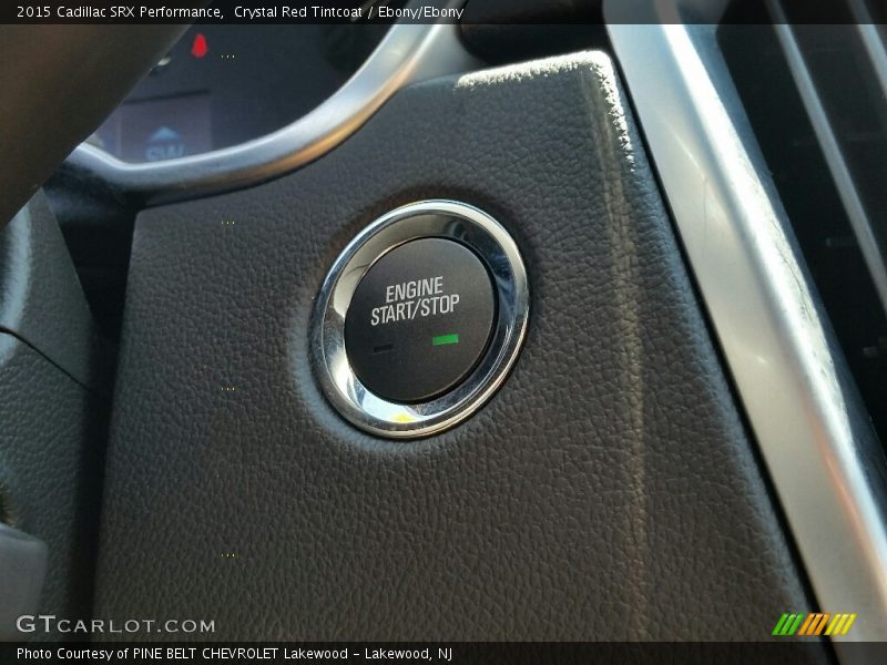 Crystal Red Tintcoat / Ebony/Ebony 2015 Cadillac SRX Performance