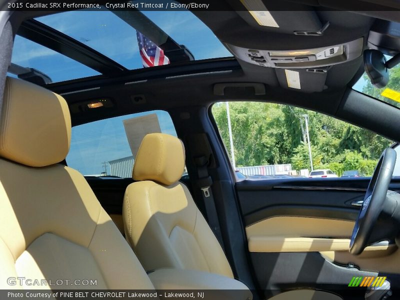 Crystal Red Tintcoat / Ebony/Ebony 2015 Cadillac SRX Performance