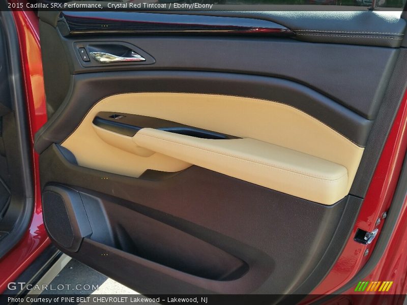 Crystal Red Tintcoat / Ebony/Ebony 2015 Cadillac SRX Performance