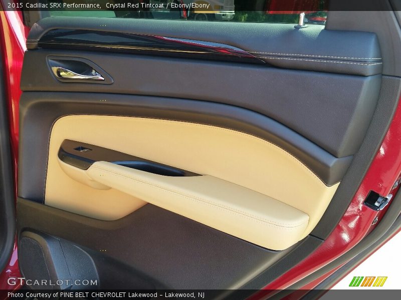 Crystal Red Tintcoat / Ebony/Ebony 2015 Cadillac SRX Performance