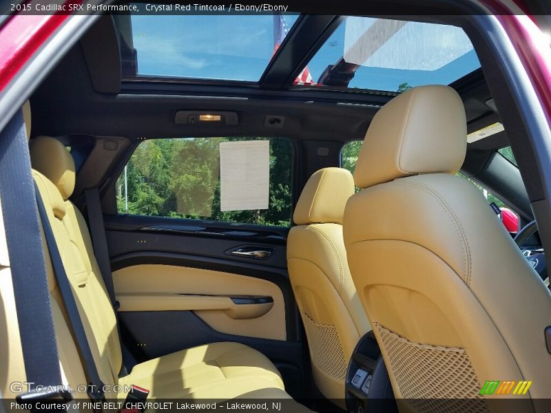 Crystal Red Tintcoat / Ebony/Ebony 2015 Cadillac SRX Performance