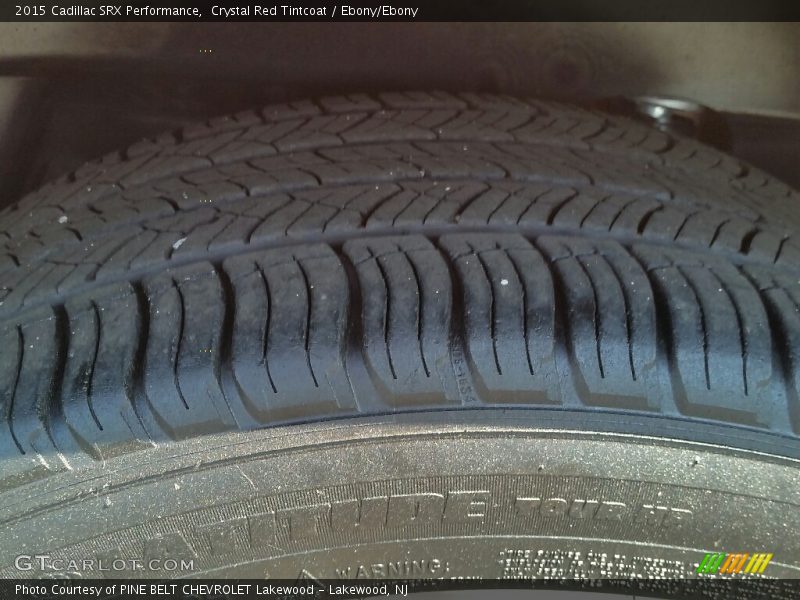 Crystal Red Tintcoat / Ebony/Ebony 2015 Cadillac SRX Performance